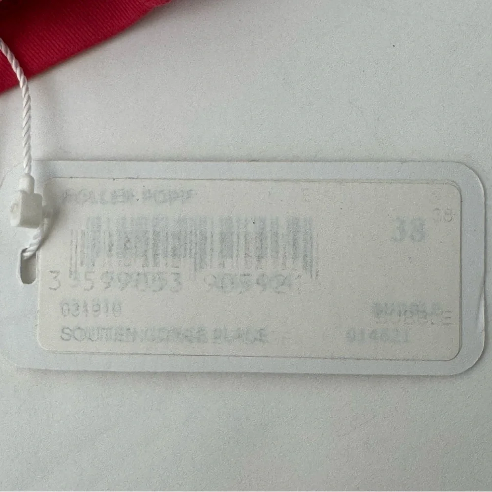 NWT ERES “Pop Roller” Button Detailed Halter Bikini Top Fuchsia Pink Full Cup - Picture 16 of 16